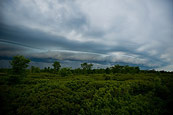 Weird Storm Cloud Over Niagara